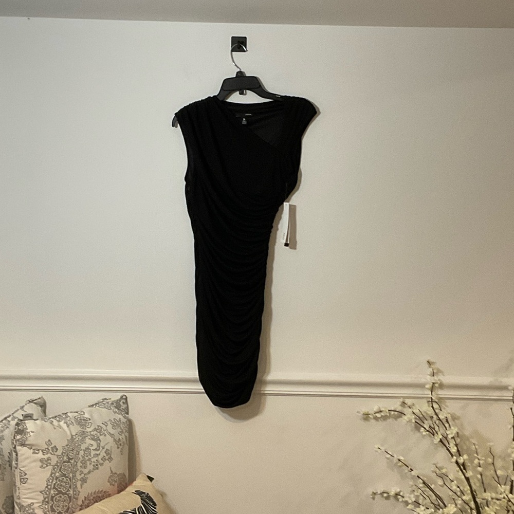 Aqua One Shoulder Black Dress Bloomingdale